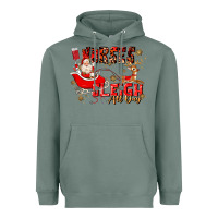 Sage nurses sleigh all day Heavyweight Hoodie - MaliasSmallBusiness