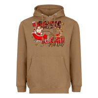 Toasted Coconut nurses sleigh all day Heavyweight Hoodie - MaliasSmallBusiness