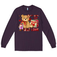 Plum give you self love Long Sleeve Tee - AdoDesignShop