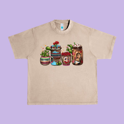 Mexican Coffee Urban Heavy Tee Designed By Jahusdesignshop