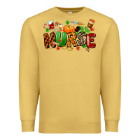 Antique Gold fall nurse Premium Sweatshirt - MaliasSmallBusiness