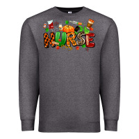 Charcoal Heather fall nurse Premium Sweatshirt - MaliasSmallBusiness