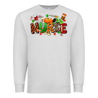 Dove Grey fall nurse Premium Sweatshirt - MaliasSmallBusiness