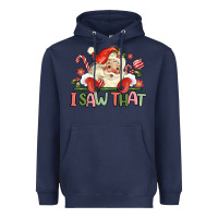 Navy i saw that Heavyweight Hoodie - MaliasSmallBusiness