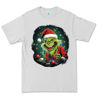 Dove Grey Grinch Premium Tee - Unal Design