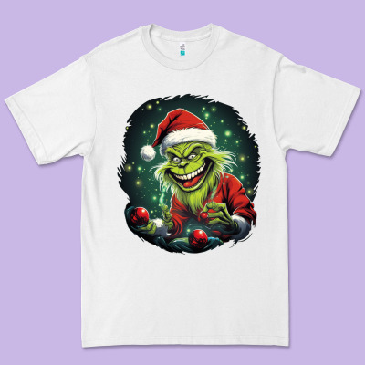 Grinch Premium Tee Designed By Unal Design
