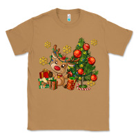Toasted Coconut reindeer and christmas tree Classic Tee - AdoDesignShop