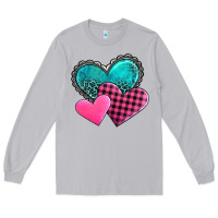 Moon Dust valentine's day hearts Long Sleeve Tee - AdoDesignShop