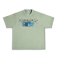 Oil Green winter let it snow Urban Heavy Tee - JahusDesignShop