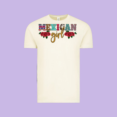 Mexican Girl Vintage Tee Designed By Hra Design Shop
