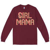 Burgundy girl mama. Long Sleeve Tee - JahusDesignShop