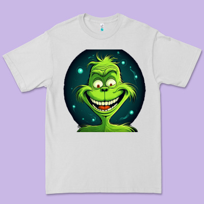 Grinch Premium Tee Designed By Unal Design