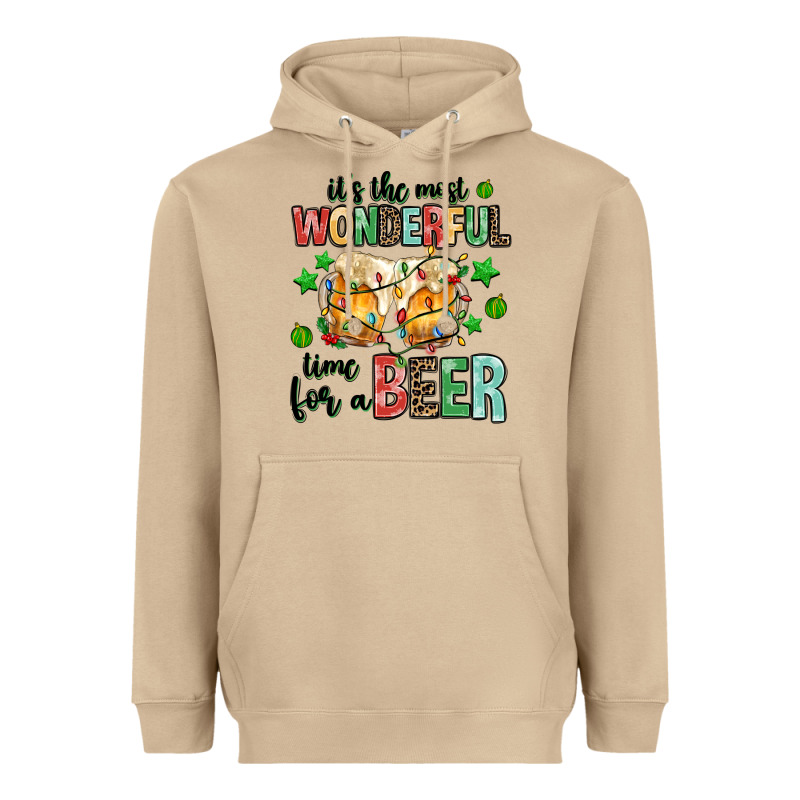 Its The Most Wonderful Time For A Year Heavyweight Hoodie by MaliasSmallBusiness | Teevron