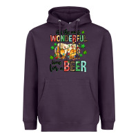 Plum its the most wonderful time for a year Heavyweight Hoodie - MaliasSmallBusiness