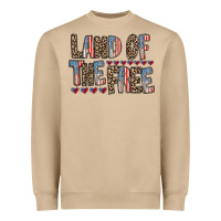 Mushroom land of the free Heavyweight Sweatshirt - RacoonDesign