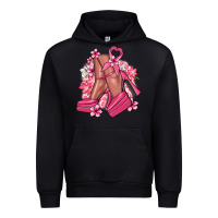 Black Cancer high heels Cancer Awareness Urban Hoodie - HowdyJamesFarm