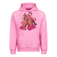 Fuchsia Pink Cancer high heels Cancer Awareness Urban Hoodie - HowdyJamesFarm