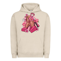 Pigment French Oak Cancer high heels Cancer Awareness Urban Hoodie - HowdyJamesFarm