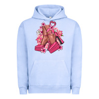 Pigment Grape Ice Cancer high heels Cancer Awareness Urban Hoodie - HowdyJamesFarm
