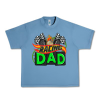 Pebble Blue racing dad with racing oto equipment Urban Heavy Tee - AdoDesignShop