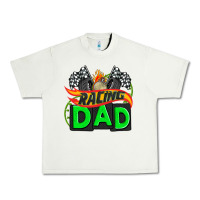 Pistachio racing dad with racing oto equipment Urban Heavy Tee - AdoDesignShop