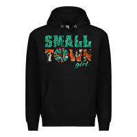 Black small town girl western windmill Premium Hoodie - Jasminsmagicworld