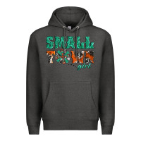 Charcoal Heather small town girl western windmill Premium Hoodie - Jasminsmagicworld