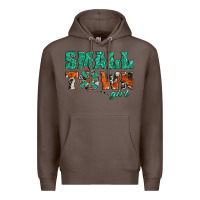 Coffee small town girl western windmill Premium Hoodie - Jasminsmagicworld