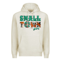 Oatmeal Heather small town girl western windmill Premium Hoodie - Jasminsmagicworld