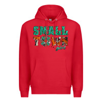 Red small town girl western windmill Premium Hoodie - Jasminsmagicworld