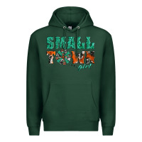 Sports Green small town girl western windmill Premium Hoodie - Jasminsmagicworld