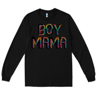 Black boy mama Long Sleeve Tee - JahusDesignShop