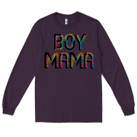 Plum boy mama Long Sleeve Tee - JahusDesignShop