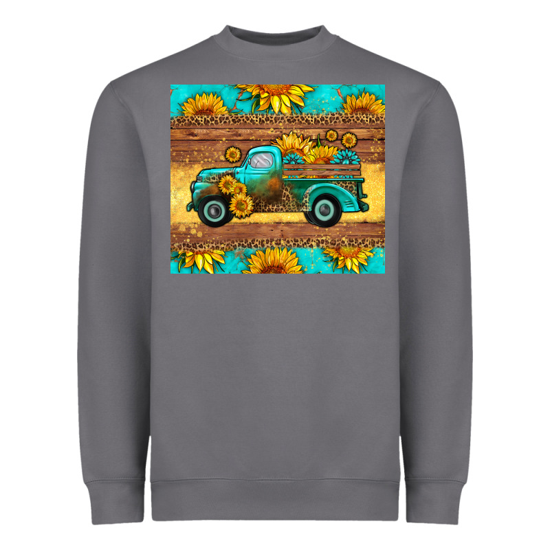 Farm Truck Tumbler Heavyweight Sweatshirt by HRA Design Shop | Teevron