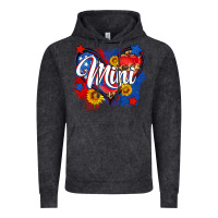 Vintage Black American mini heart Vintage Hoodie - Neo Western