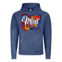 Vintage Denim American mini heart Vintage Hoodie - Neo Western