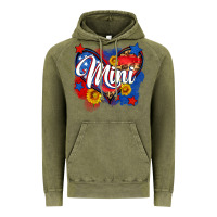 Vintage Olive American mini heart Vintage Hoodie - Neo Western