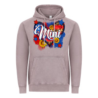Vintage Zinc American mini heart Vintage Hoodie - Neo Western