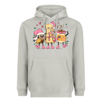 Moon Dust mexican christmas pan dulce cartoon characters Heavyweight Hoodie - MaliasSmallBusiness