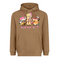 Toasted Coconut mexican christmas pan dulce cartoon characters Heavyweight Hoodie - MaliasSmallBusiness