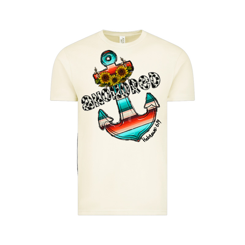Anchored Vintage Tee by CowhideDigitalArt | Teevron