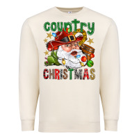 Sandshell Country Christmas Premium Sweatshirt - NancyCooperArtShop