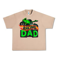 Burro racing dad with racing motorcycle Urban Heavy Tee - AdoDesignShop