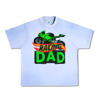 Grape Ice racing dad with racing motorcycle Urban Heavy Tee - AdoDesignShop