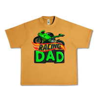 Peanut Butter racing dad with racing motorcycle Urban Heavy Tee - AdoDesignShop