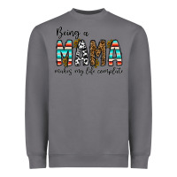 Storm being mama makes my life complate Heavyweight Sweatshirt - CowhideDigitalArt