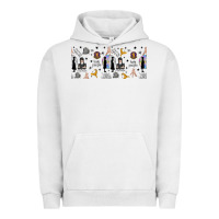 Pigment Lunar Rock gothic girl and colorful girl Urban Hoodie - TumblerDesignByShophia