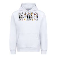 White gothic girl and colorful girl Urban Hoodie - TumblerDesignByShophia
