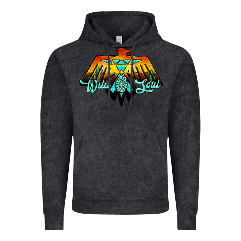 Thunderbird Wild Soul Vintage Hoodie by JahusDesignShop | Teevron