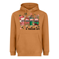 Meerkat teacher christmas Heavyweight Hoodie - MaliasSmallBusiness